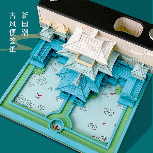 Heavenly Palace 3D Memo Pad - Weekly Planner 2026