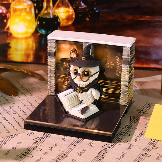 Wizard 3D Memo Pad - Weekly Planner 2026