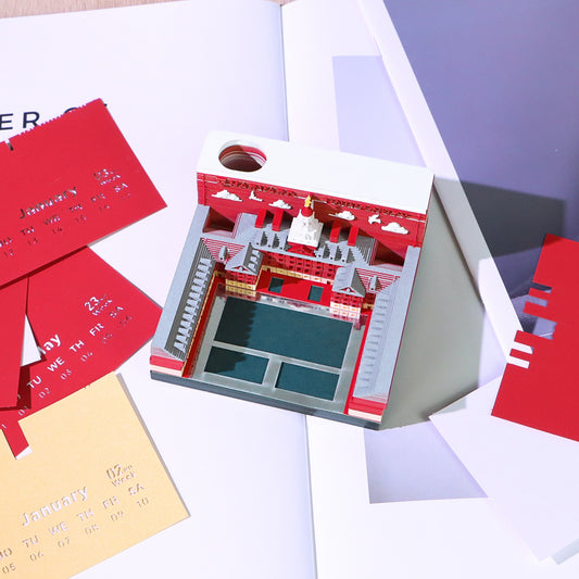 Harvard University 3D Memo Pad - Weekly Planner 2026