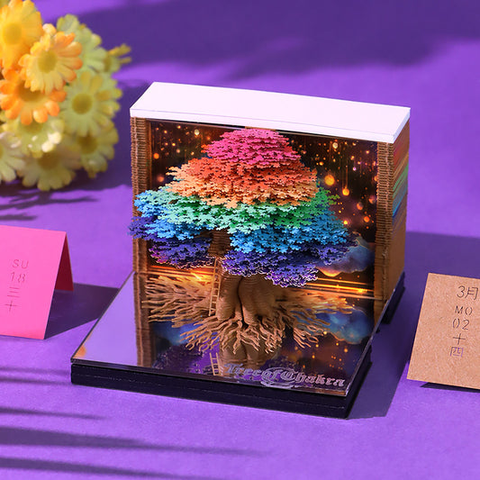 Tree Of Life 3d Memo Pad - Weekly Planner 2026