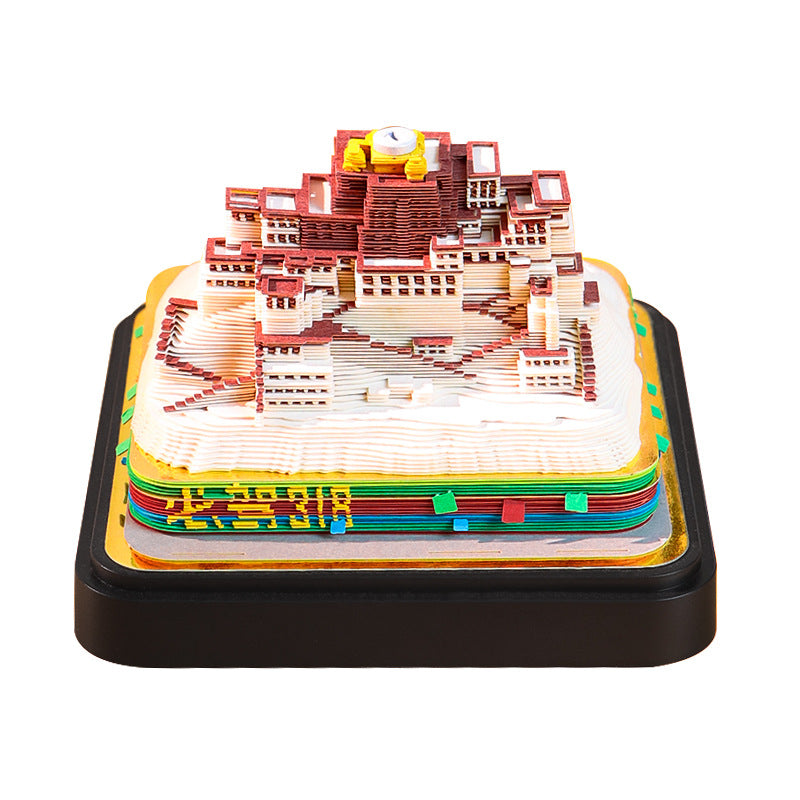 Potala Palace 3d Memo Pad
