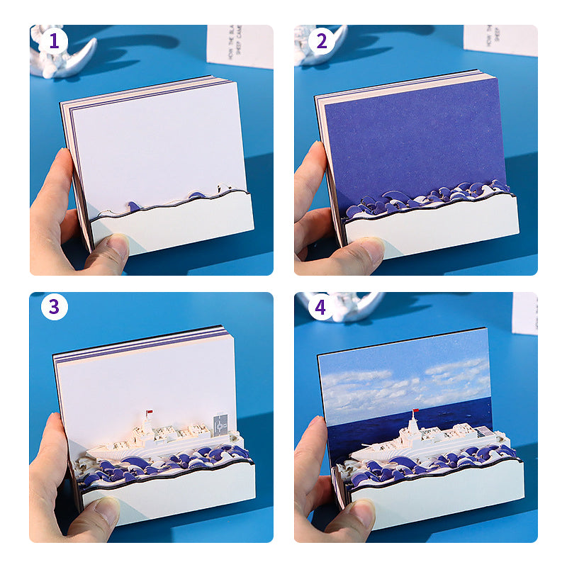 Battleship 3D Memo Pad