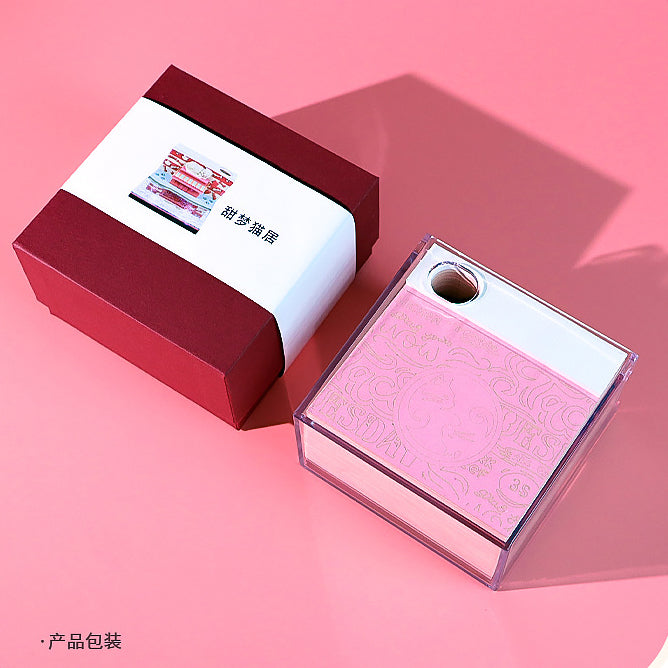 Sweet Cat House 3d Memo Pad