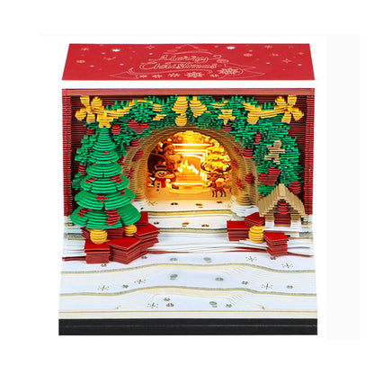 Christmas Archway 3D Memo Pad - Weekly Planner 2026