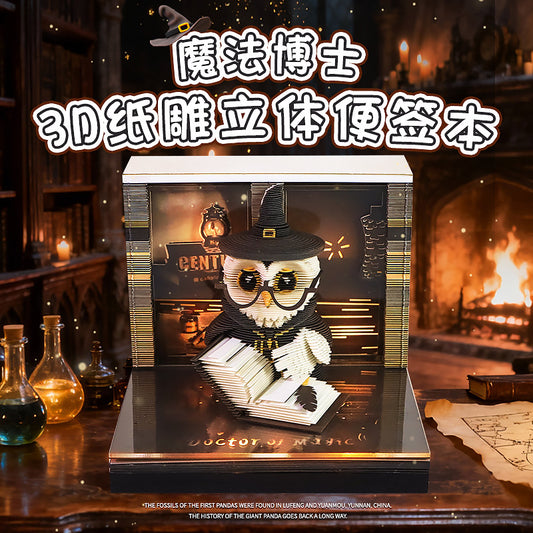 Wizard 3D Memo Pad - Weekly Planner 2026