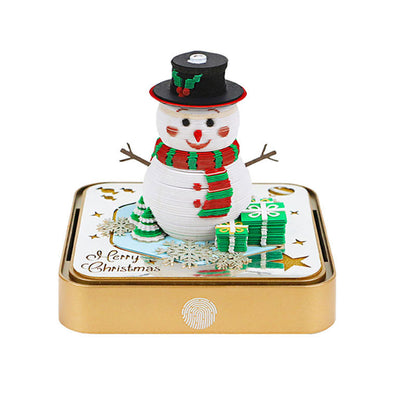 Snowman 3d Memo Pad - Daily Calendar 2026
