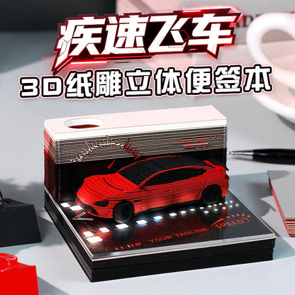 Speed Racer 3D Memo Pad