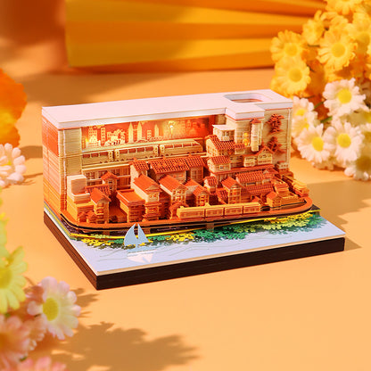 Hongya Cave Plus 3d Memo Pad - Weekly Planner 2026