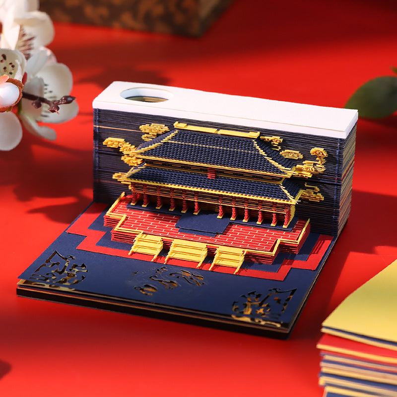Hall of Supreme Harmony 3D Memo Pad
