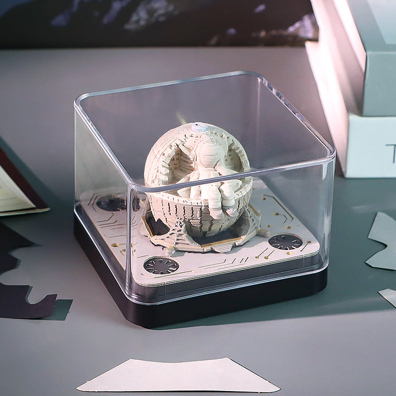 Future Earth Sci Fi 3d Memo Pad