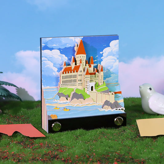 Ocean Castle 3D Memo Pad