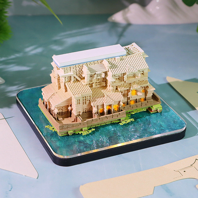 Jiangnan Water Town 3D Memo Pad