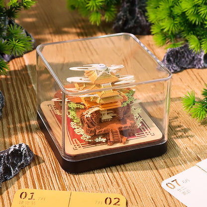 Laojun Mountain 3d Memo Pad - Daily Calendar 2026