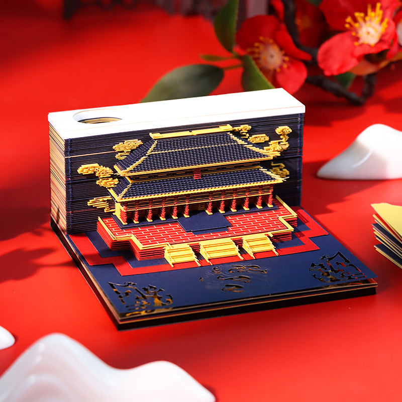 Hall of Supreme Harmony 3D Memo Pad