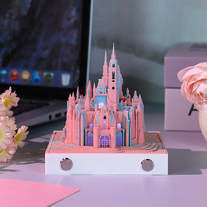 Fantasy Castle 3D Memo Pad - Weekly Planner 2026