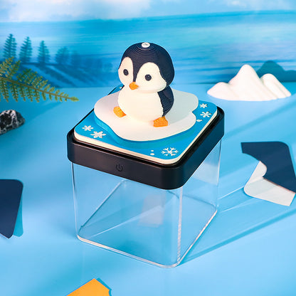 Penguin 3d Memo Pad - Daily Calendar 2026