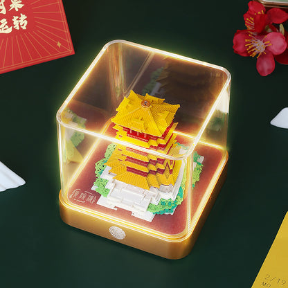 Yellow Crane Tower 3D Memo Pad - Daily Calendar 2026