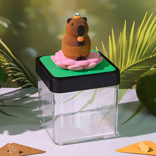 Capybara 3d Memo Pad - Daily Calendar 2026