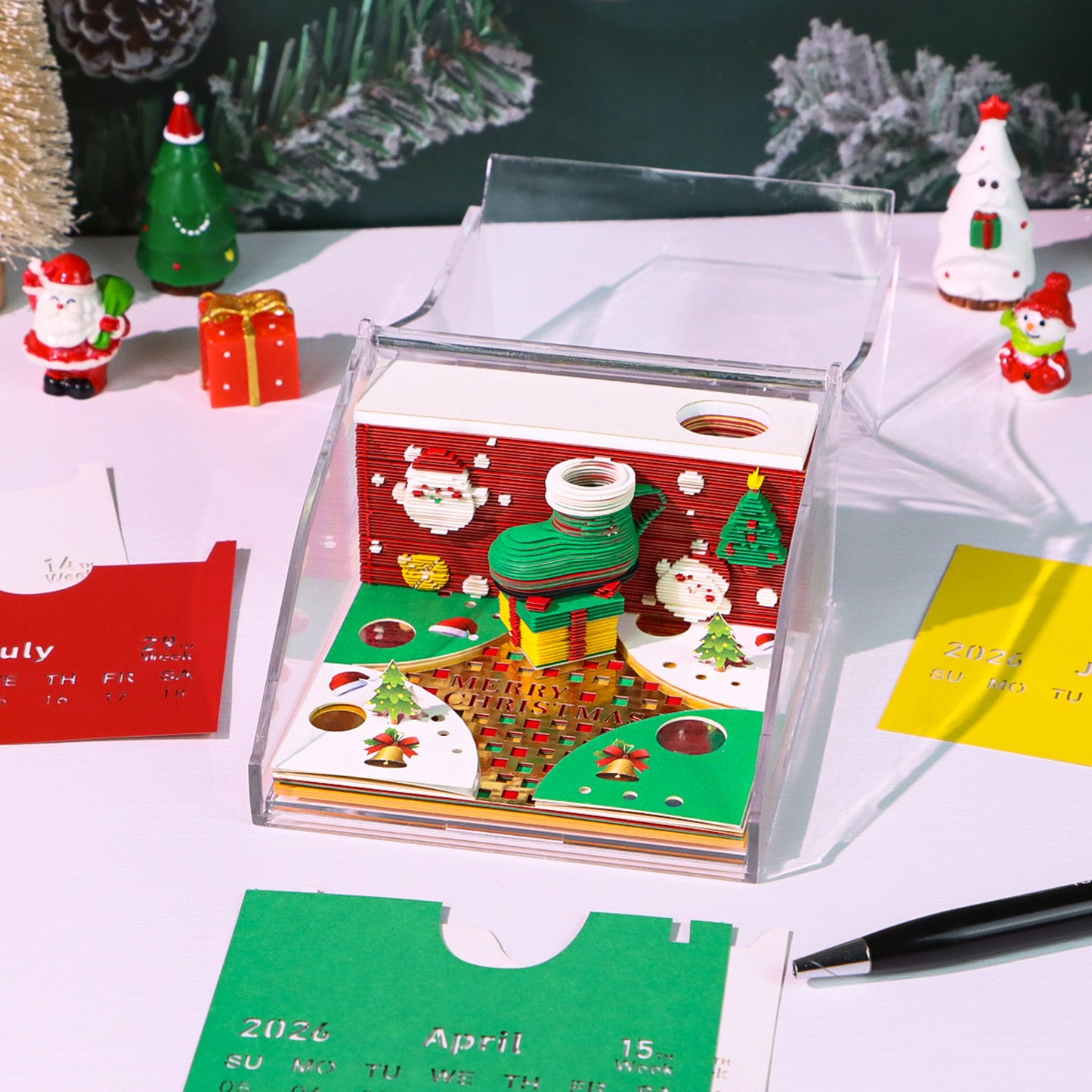 Christmas Mug 3D Memo Pad - Weekly Planner 2026