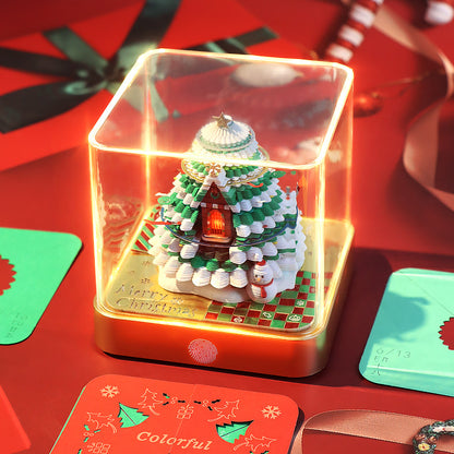 Christmas Tree House 3d Memo Pad - Daily Calendar 2026