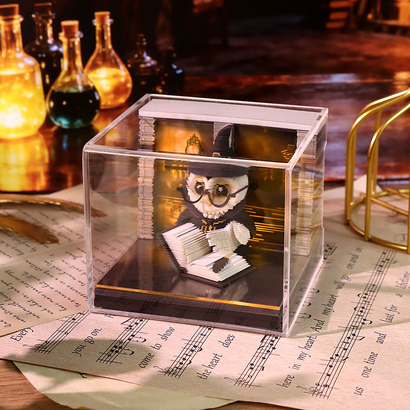 Wizard 3D Memo Pad - Weekly Planner 2026