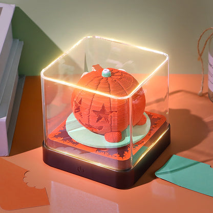 Pumpkin House 3D Memo Pad - Daily Calendar 2026