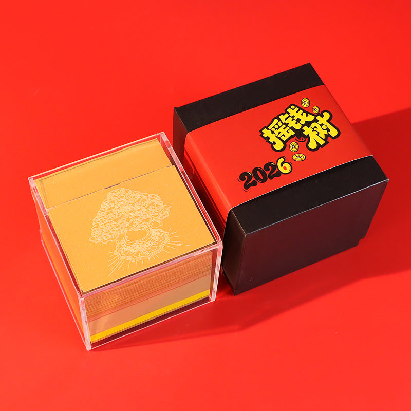 Money Tree 3d Memo Pad - Daily Calendar 2026