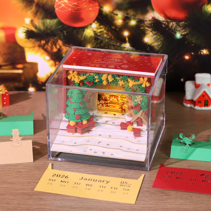 Christmas Archway 3D Memo Pad - Weekly Planner 2026