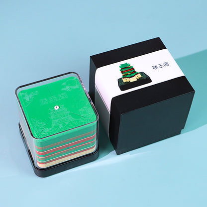 Tengwang Pavilion 3D Memo Pad - Daily Calendar 2026