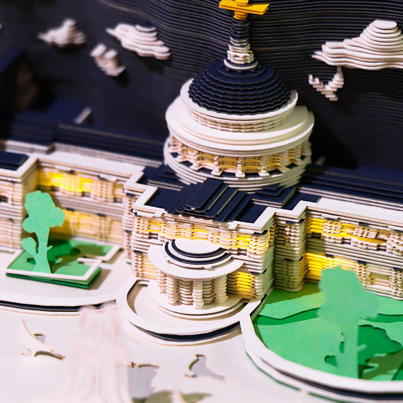 St. Paul's Cathedral 3D Memo Pad - Weekly Planner 2026