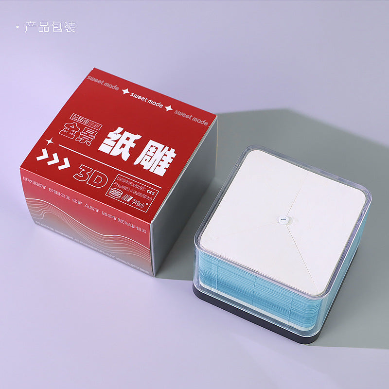 Blue Planet 3d Memo Pad - Daily Calendar 2026