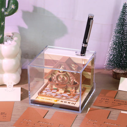 Cuckoo Clock 3D Memo Pad - Weekly Planner 2026