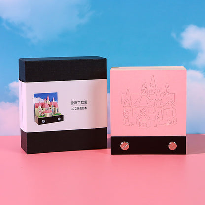 St Martins Church 3d Memo Pad - Weekly Planner 2026