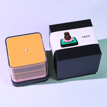 Capybara 3d Memo Pad - Daily Calendar 2026