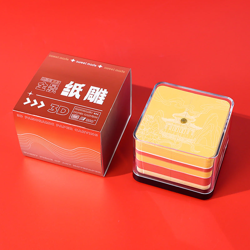 Imperial Garden 3D Memo Pad - Daily Calendar 2026