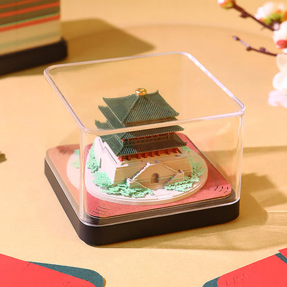 Xi'an Bell Tower 3D Memo Pad - Daily Calendar 2026