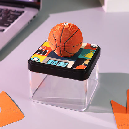 Basketball Sports 3d Memo Pad - Daily Calendar 2026