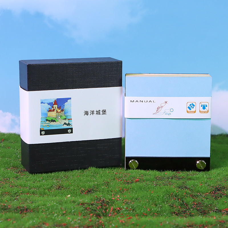 Ocean Castle 3D Memo Pad