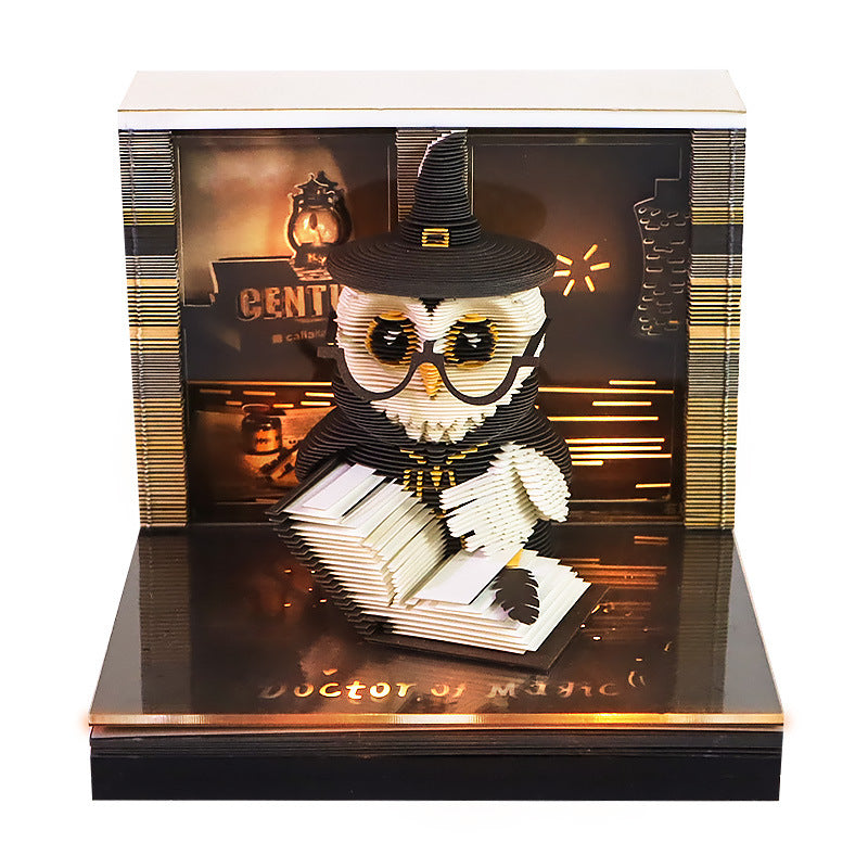 Wizard 3D Memo Pad - Weekly Planner 2026