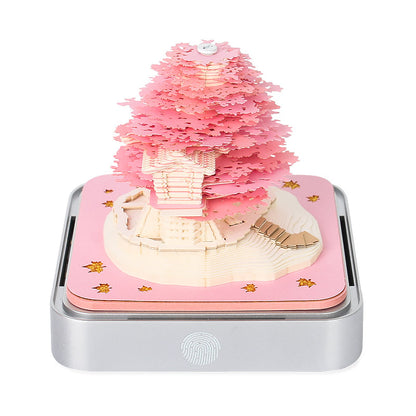 Romantic Treehouse 3d Memo Pad - Daily Calendar 2026
