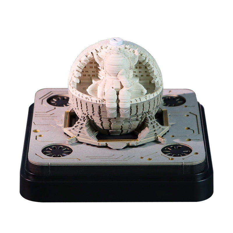 Future Earth Sci Fi 3d Memo Pad