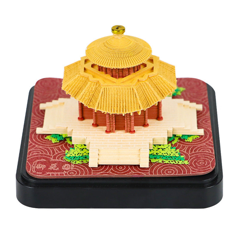 Imperial Garden 3D Memo Pad - Daily Calendar 2026