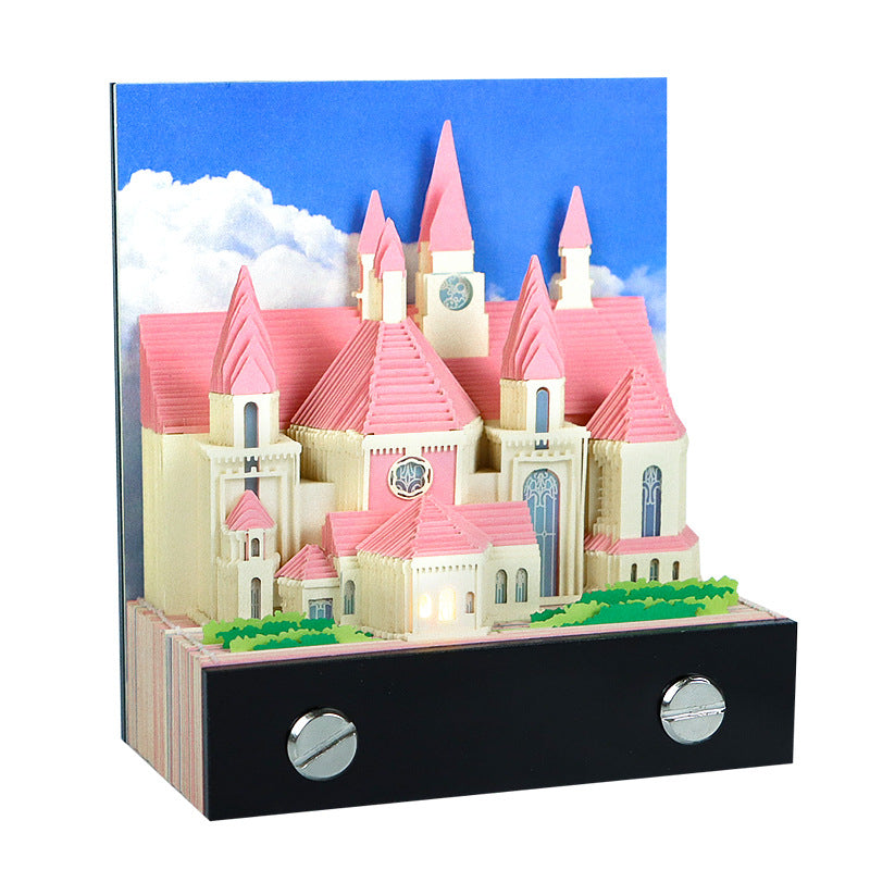 St Martins Church 3d Memo Pad - Weekly Planner 2026