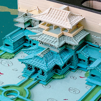 Heavenly Palace 3D Memo Pad - Weekly Planner 2026