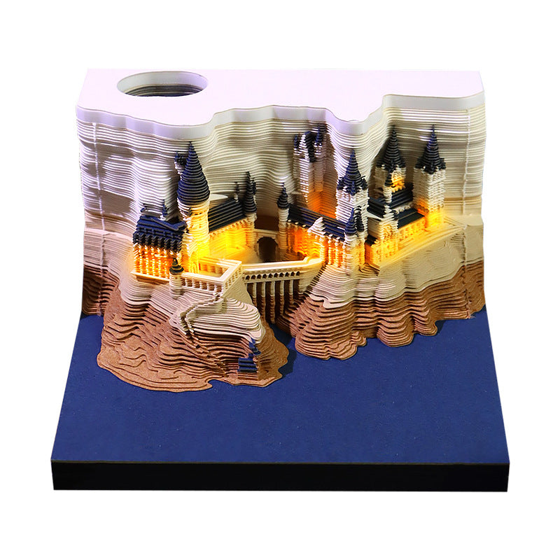 Hogwarts 3d Memo Pad - Weekly Planner 2026