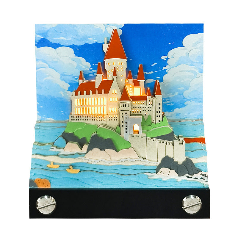 Ocean Castle 3D Memo Pad