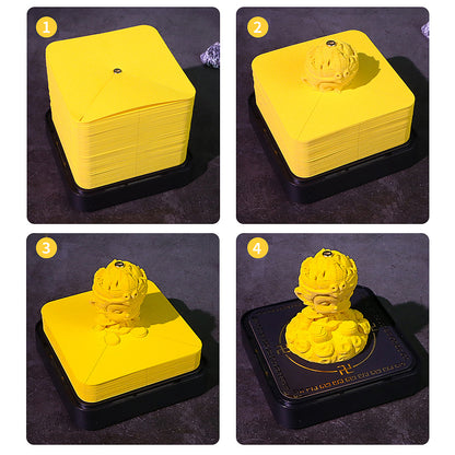 Monkey King 3D Memo Pad - Daily Calendar 2026
