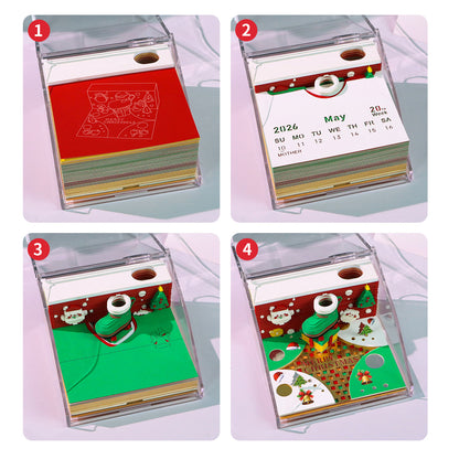 Christmas Mug 3D Memo Pad - Weekly Planner 2026