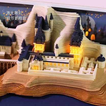 Magic Academy 3d Memo Pad - Weekly Planner 2026