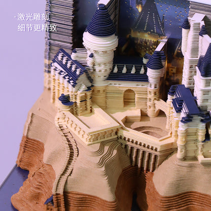 Magic Castle 3d Memo Pad - Weekly Planner 2026